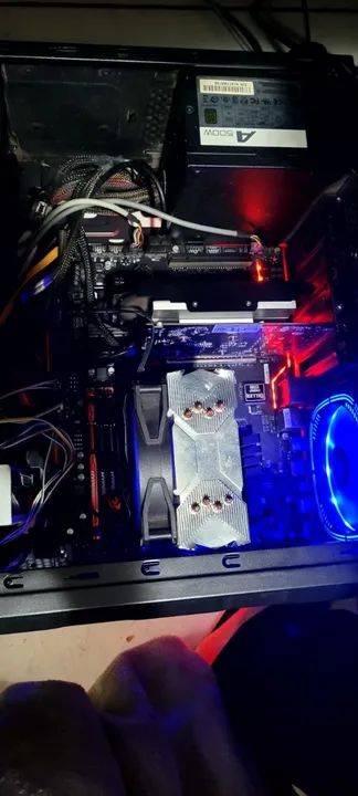 kit Processador AMD FX 8-Core Black 8320E + placa mãe 970-GAMING - ACEITO TROCA KIT XEON - Foto 4