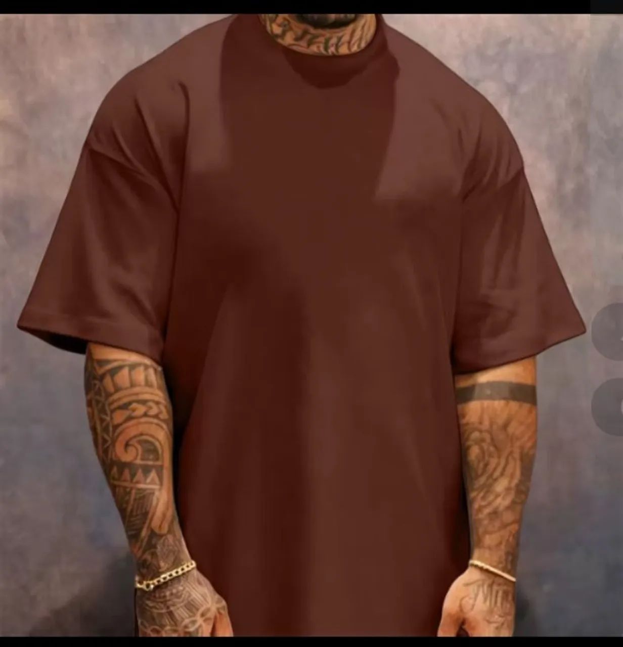 Camiseta Oversized Branca - Conforto e Estilo - Foto 3