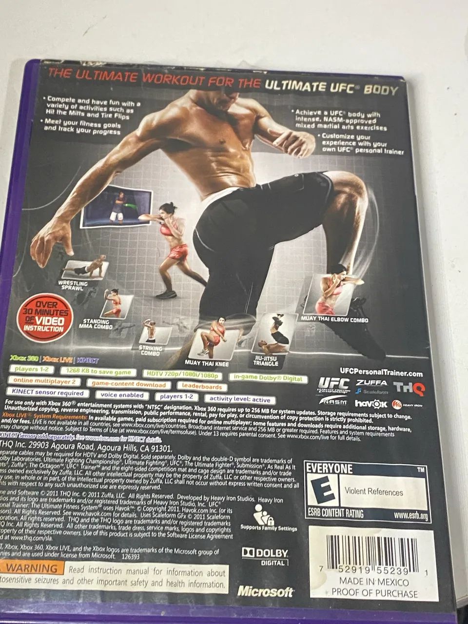 UFC Trainer Xbox 360 para kinect  - Foto 2