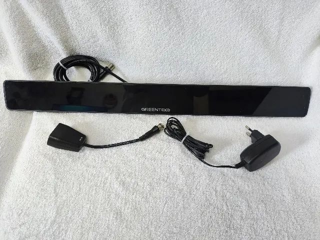 Antena Interna Amplificada Greentek Hdtv 4k Sinal Digital