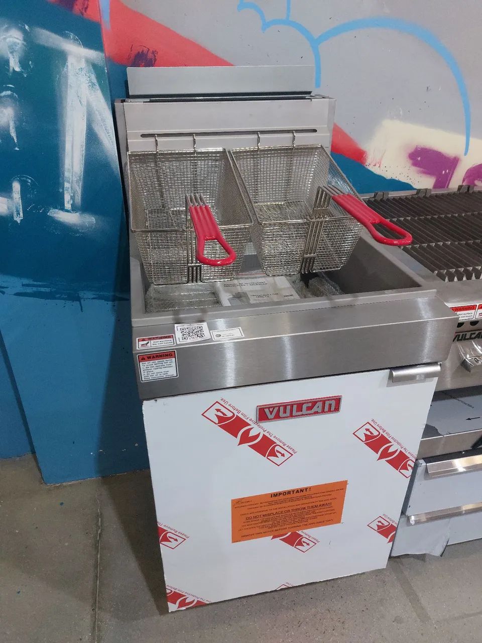 Fritadeira Industrial Vulcan LG500 nova pronta entrega 