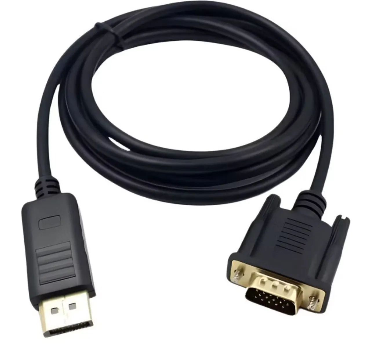 Cabo VGA macho para displayport 1.8 metros  - Foto 3