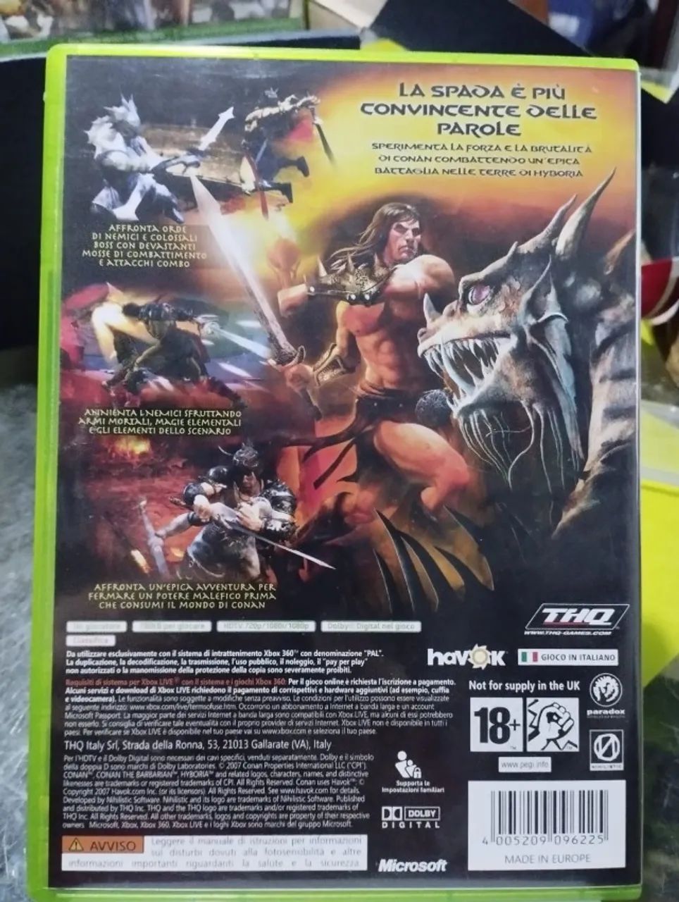 Conan xbox 360  - Foto 3