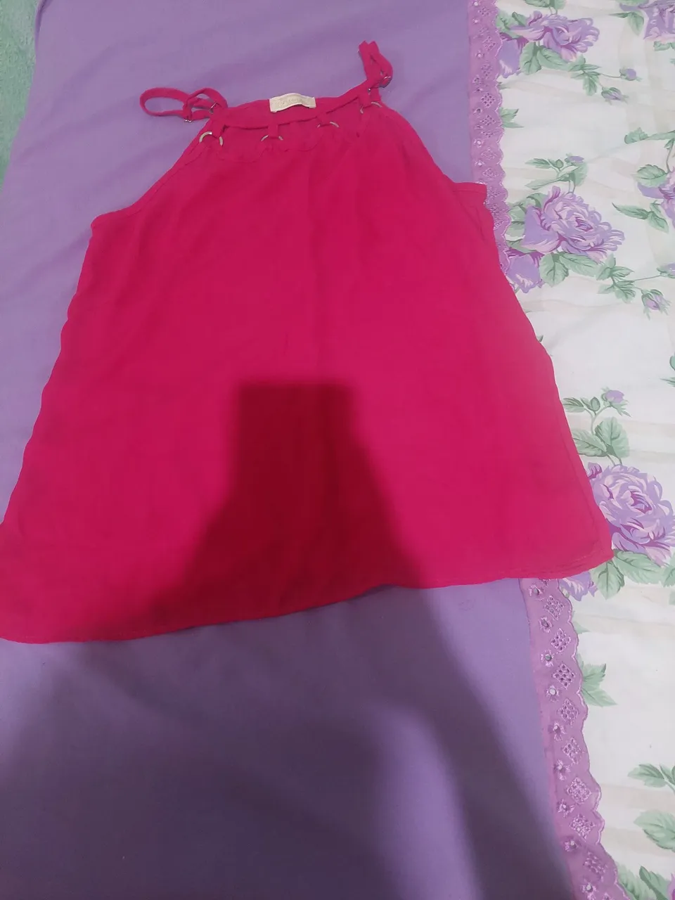 Blusa regata feminina rosa