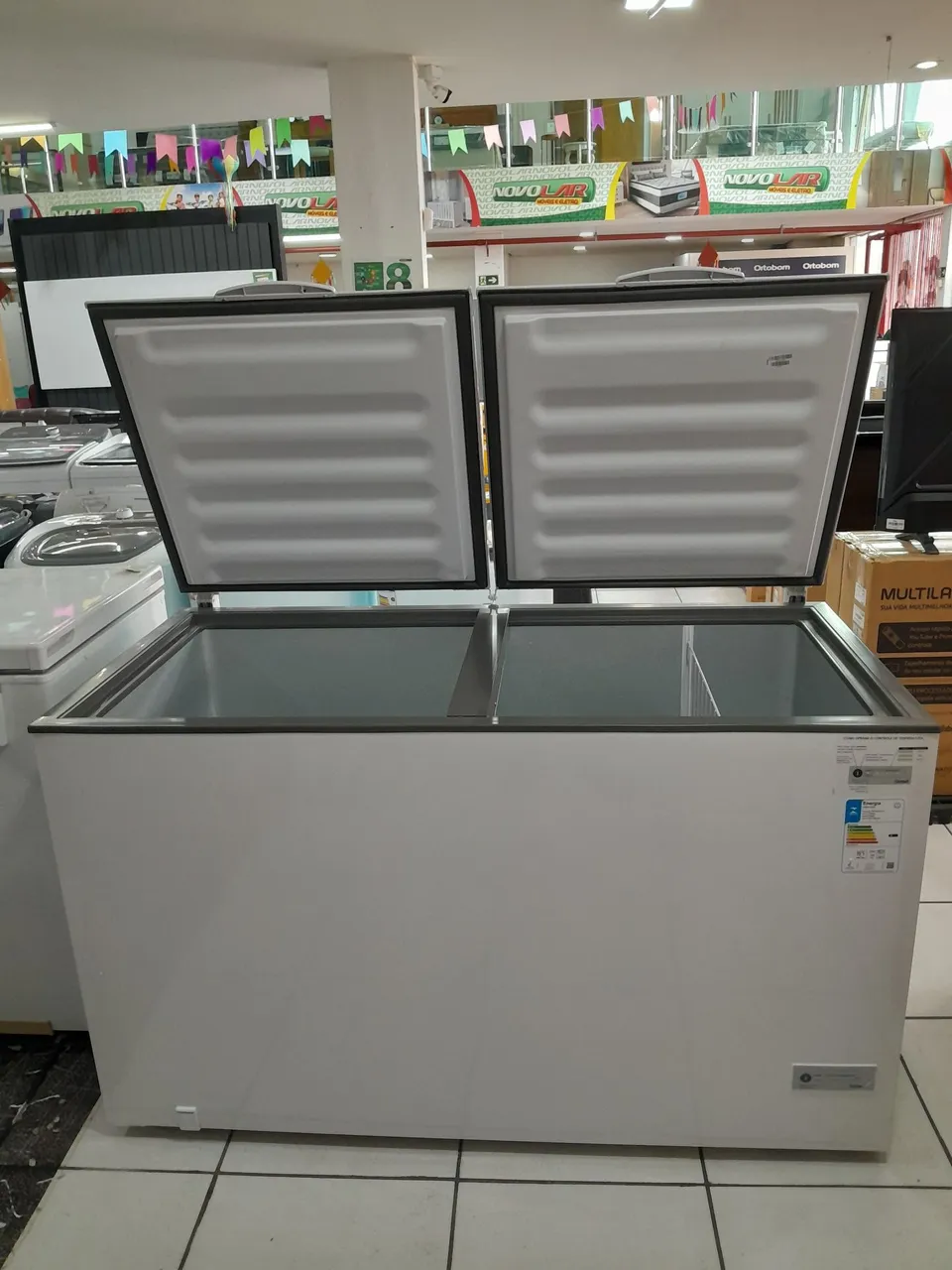 Promoção Freezer Horizontal cônsul Duplo Novo 534 litros