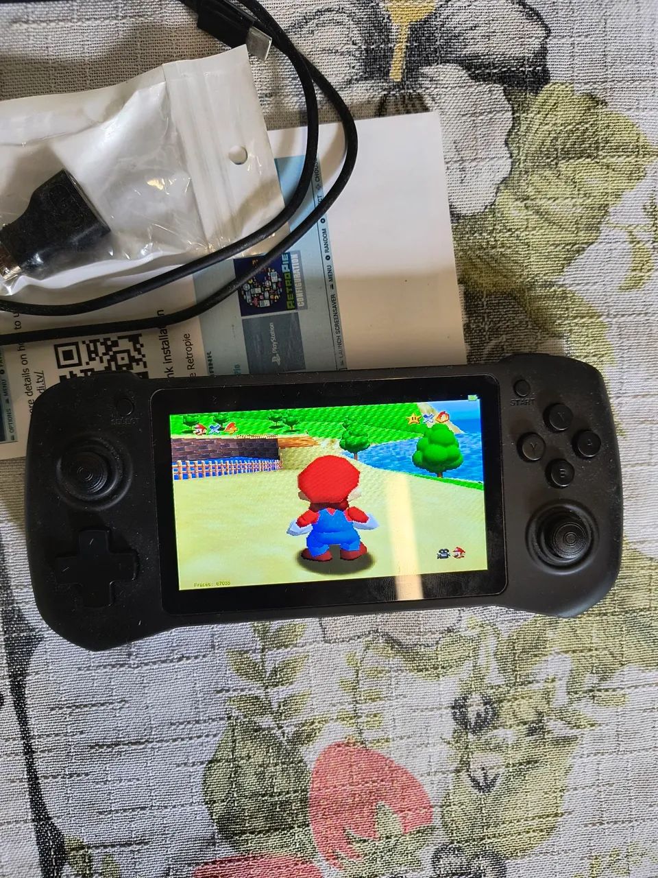 Console Portátil Retro com Jogos Clássicos