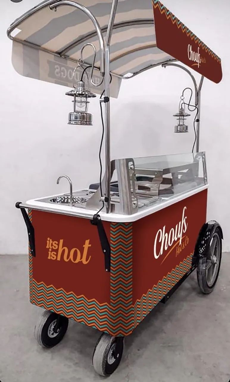 Carrinho Gourmet  - Perfeito para Eventos!