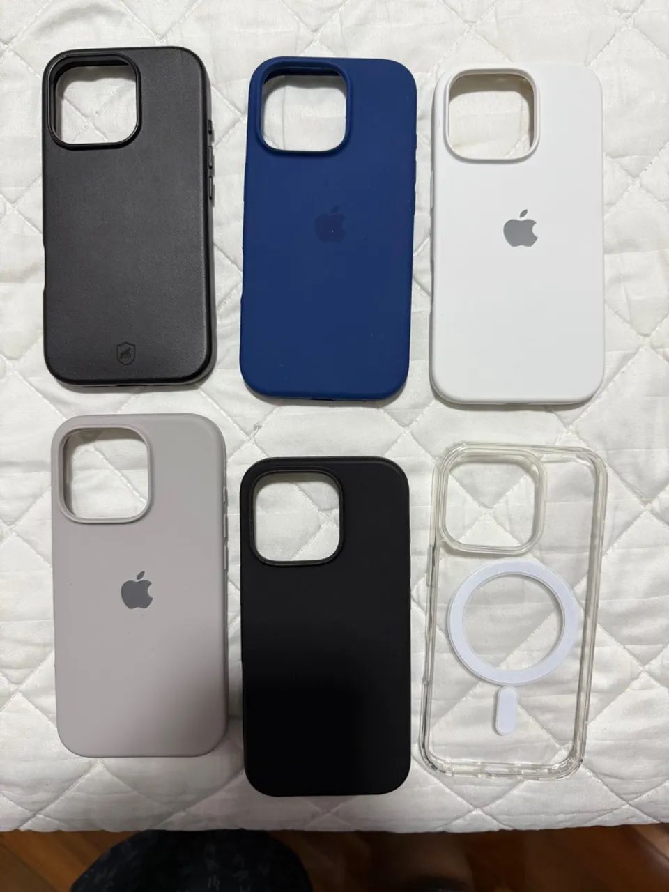 Capas para iPhone 16 Pro - Kit com 6 Capas