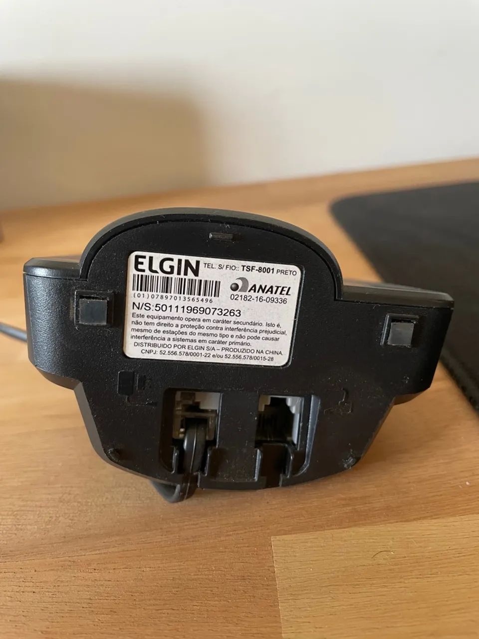 Telefone sem fio Elgin (seminovo) - Foto 5