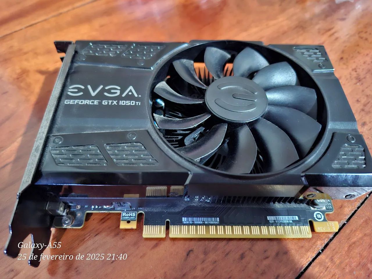 GeForce EVGA GTX 1050 Ti 4Gb