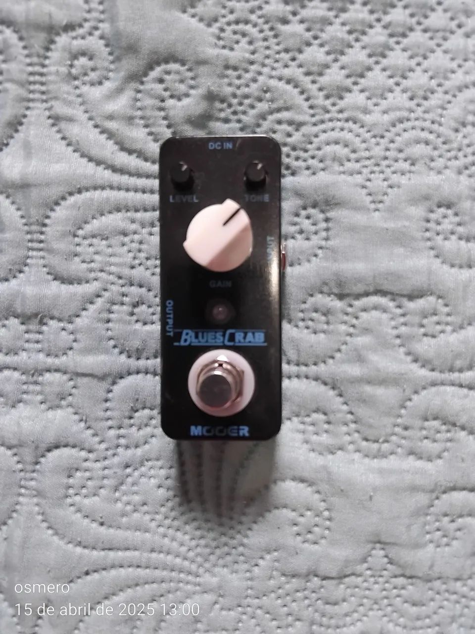Pedal Mooer Blues Crab Overdrive - Promo Black - Foto 2
