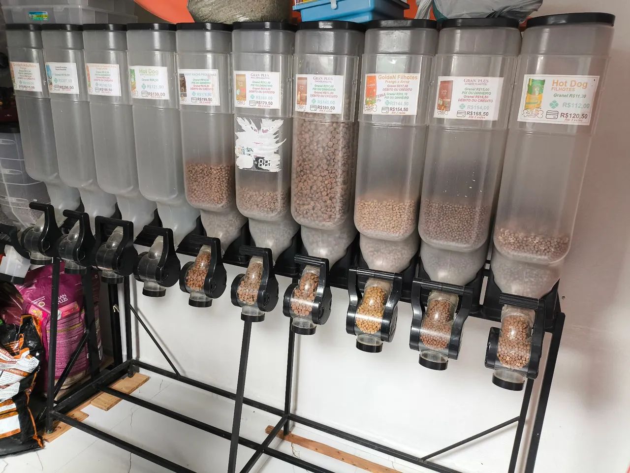 Dispenser/Graneleiro porta ração64861040002305122