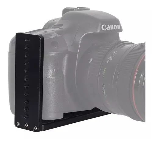 Plate Para Tripé Câmera Na Vertical L  90 Graus Câmera DSLR Mirrorless - Foto 3