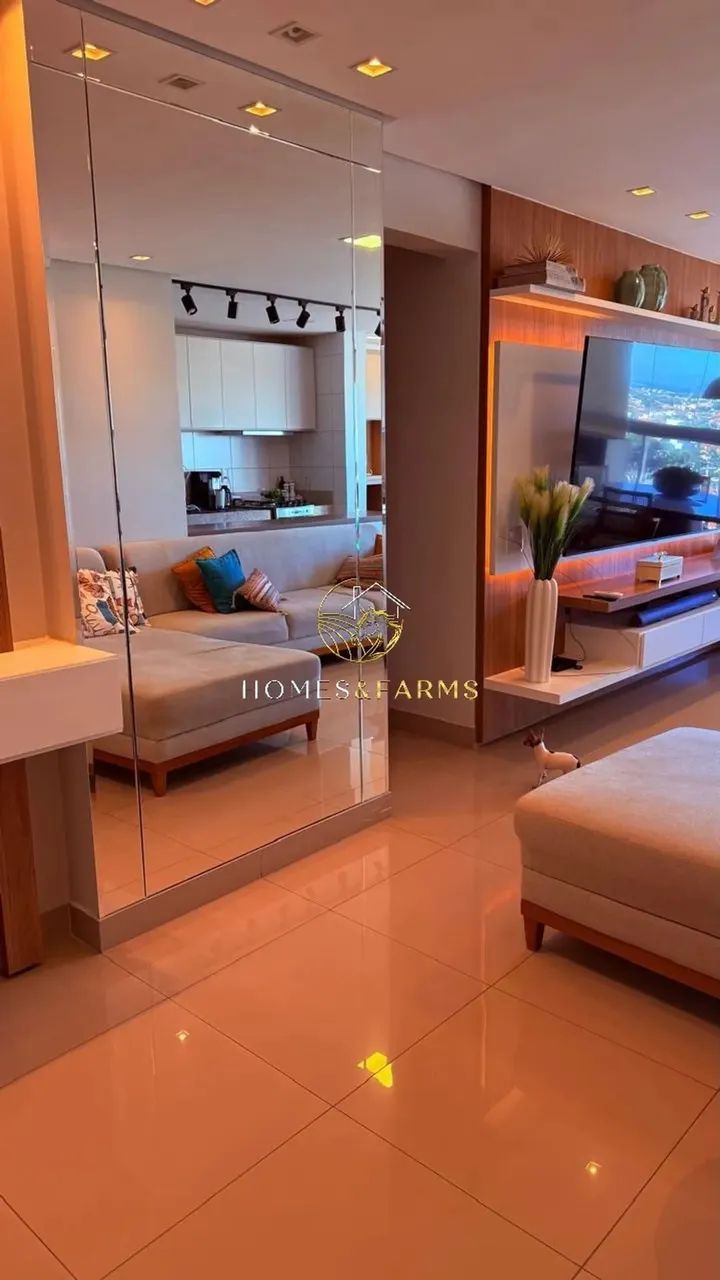 BELÍSSIMO APARTAMENTO DE 3/4 A VENDA NO VARANDA DO PARQUE - JARDIM ATLÂNTICO GO - Foto 5