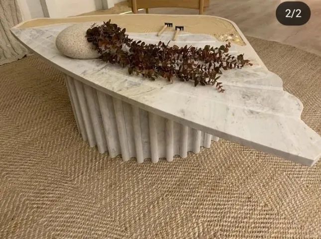 Mesa para centro de sala Formato Organico Conchas do Mar  - Foto 2
