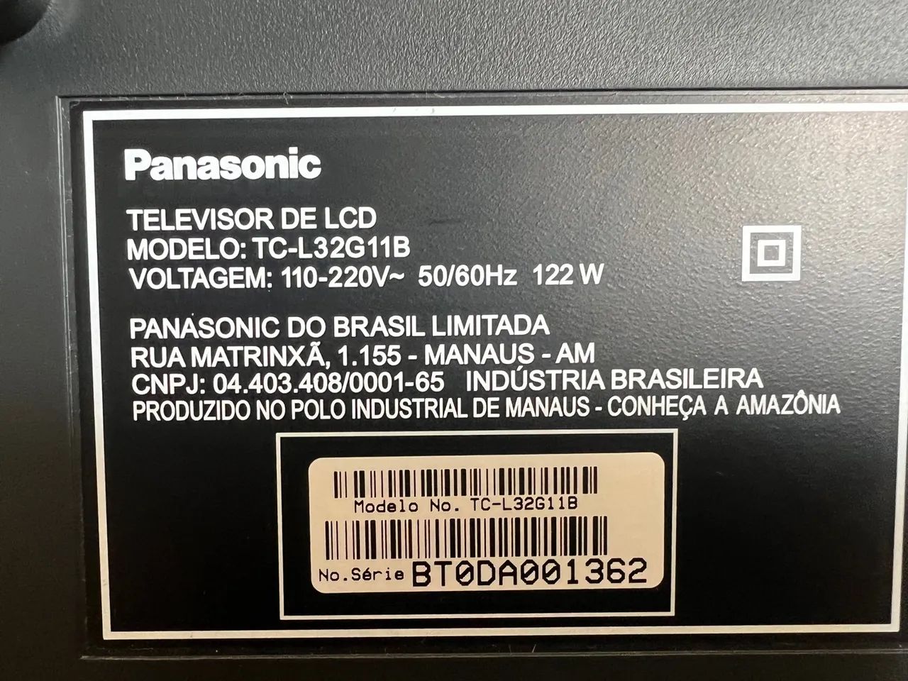 TV Panasonic 32 polegadas Viera não é smart  - Foto 5