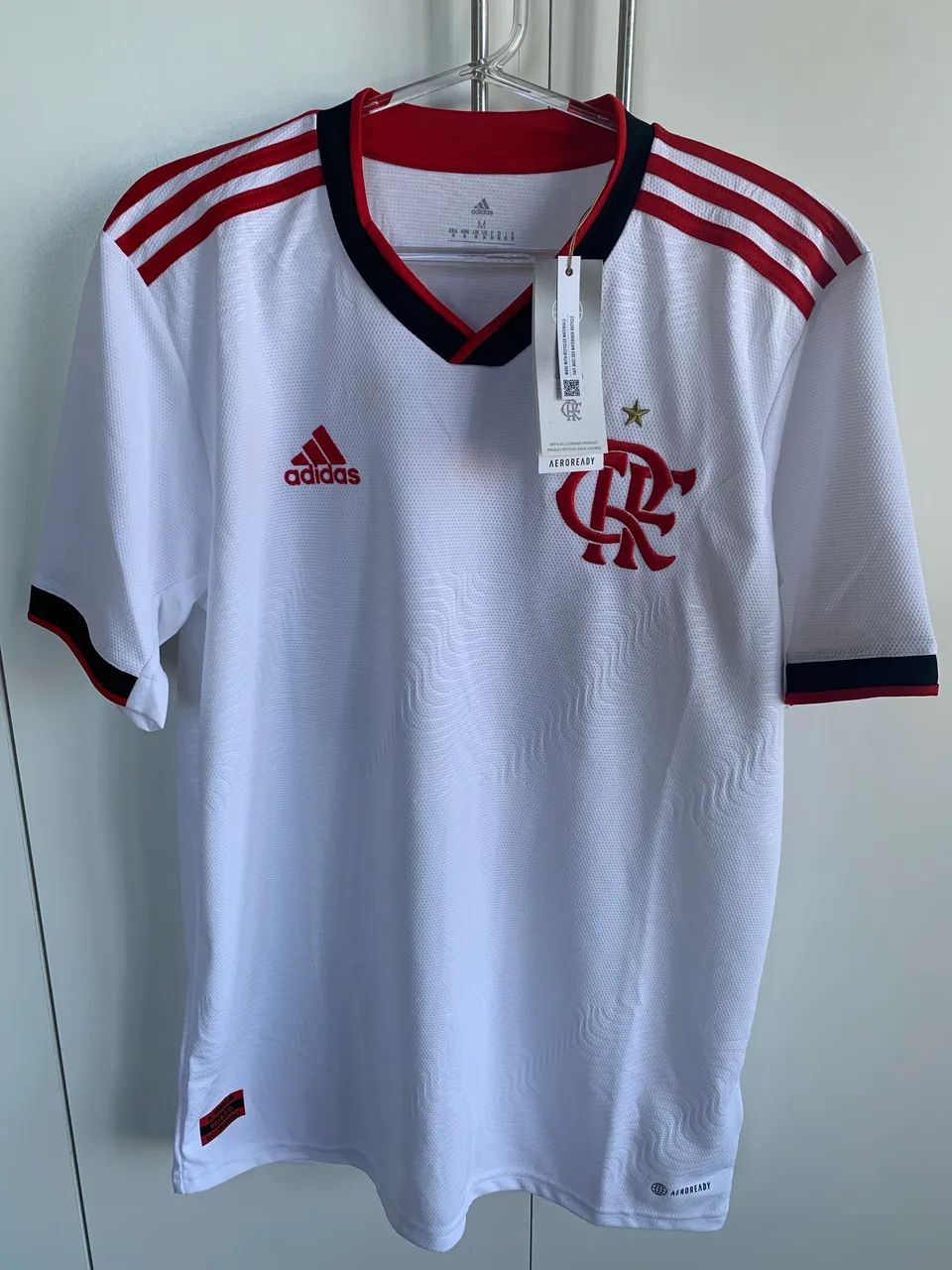 Camisa branca do Flamengo adidas original  - Foto 5