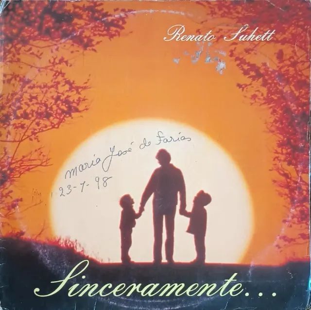 LP Disco de Vinil Gospel Evangélico Renato Suhett - Sinceramente...