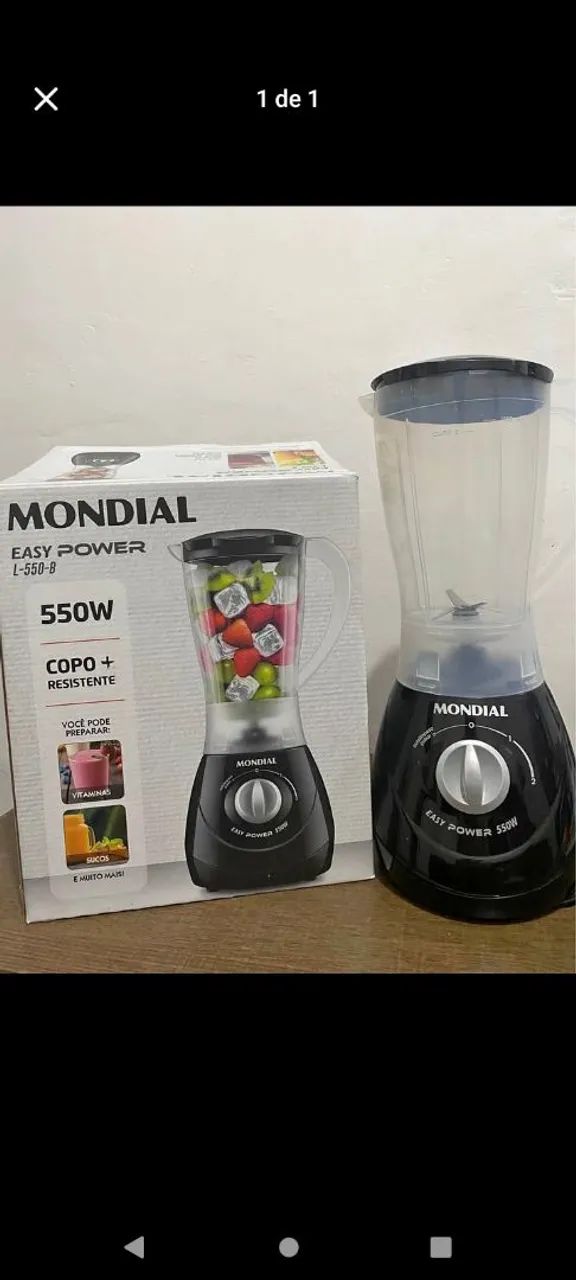Liquidificador Mondial 