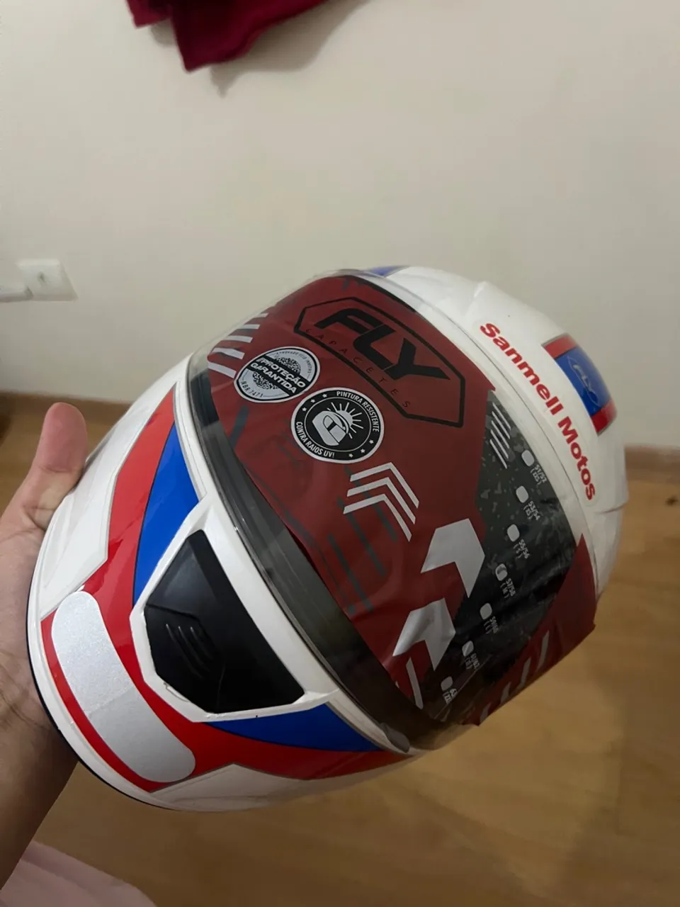 Capacete FLY Sanmell Motos - Design Moderno