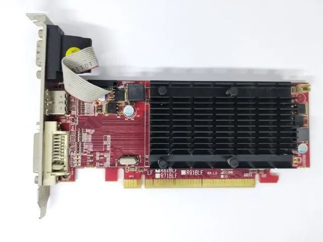Placa de Video Radeon hd5450 - Com defeito