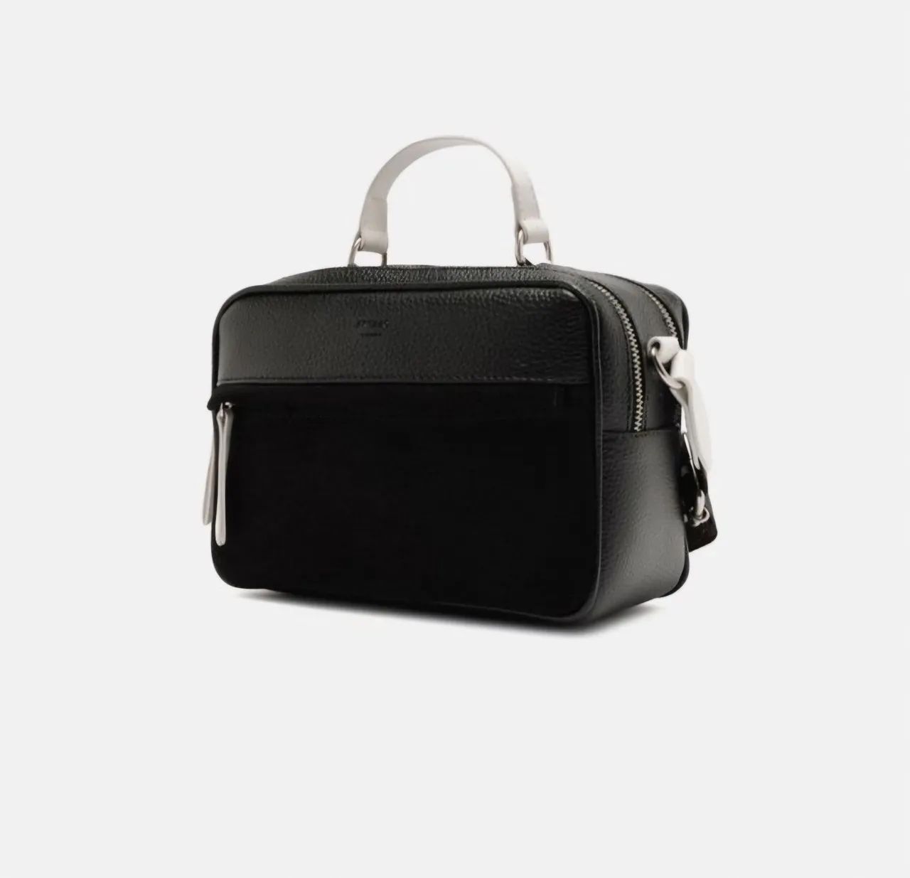 Bolsa Tiracolo Média Prione Preta - Arezzo - Foto 3