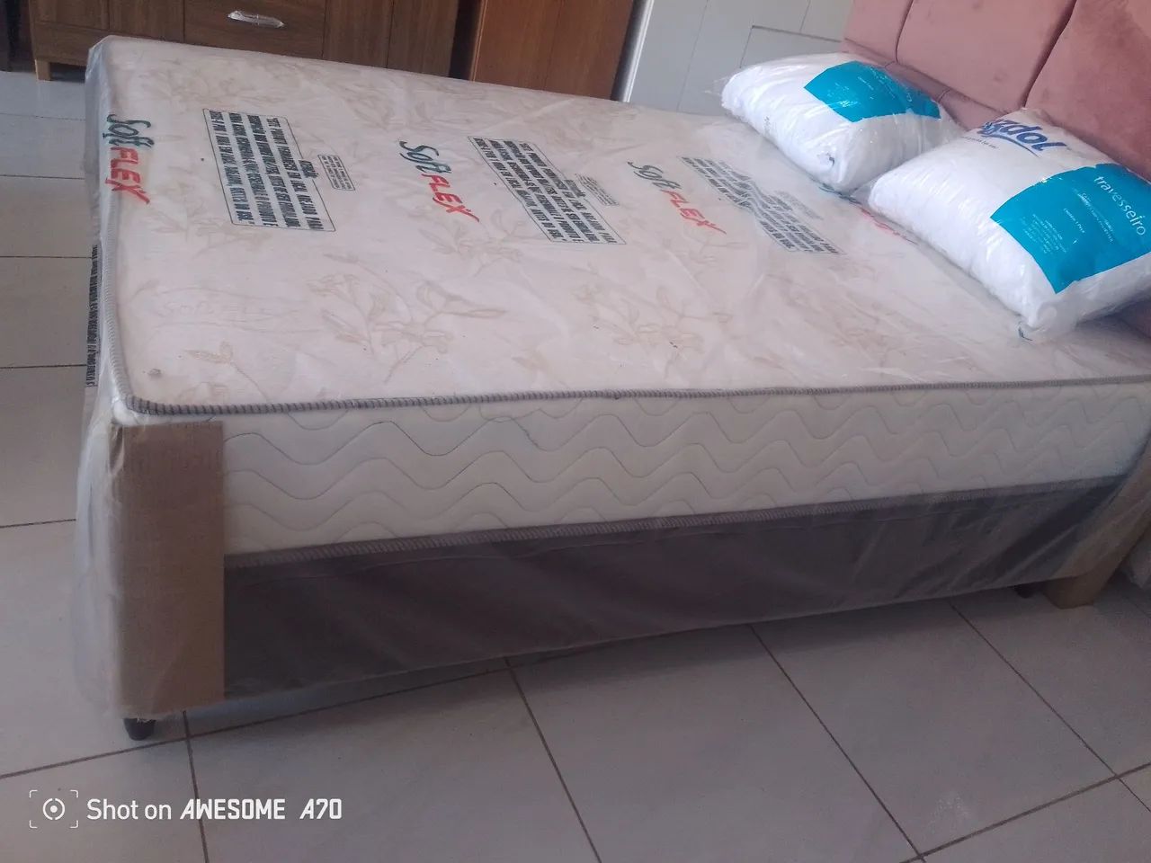 Cama box casal mola ensacada entrega grátis  - Foto 4