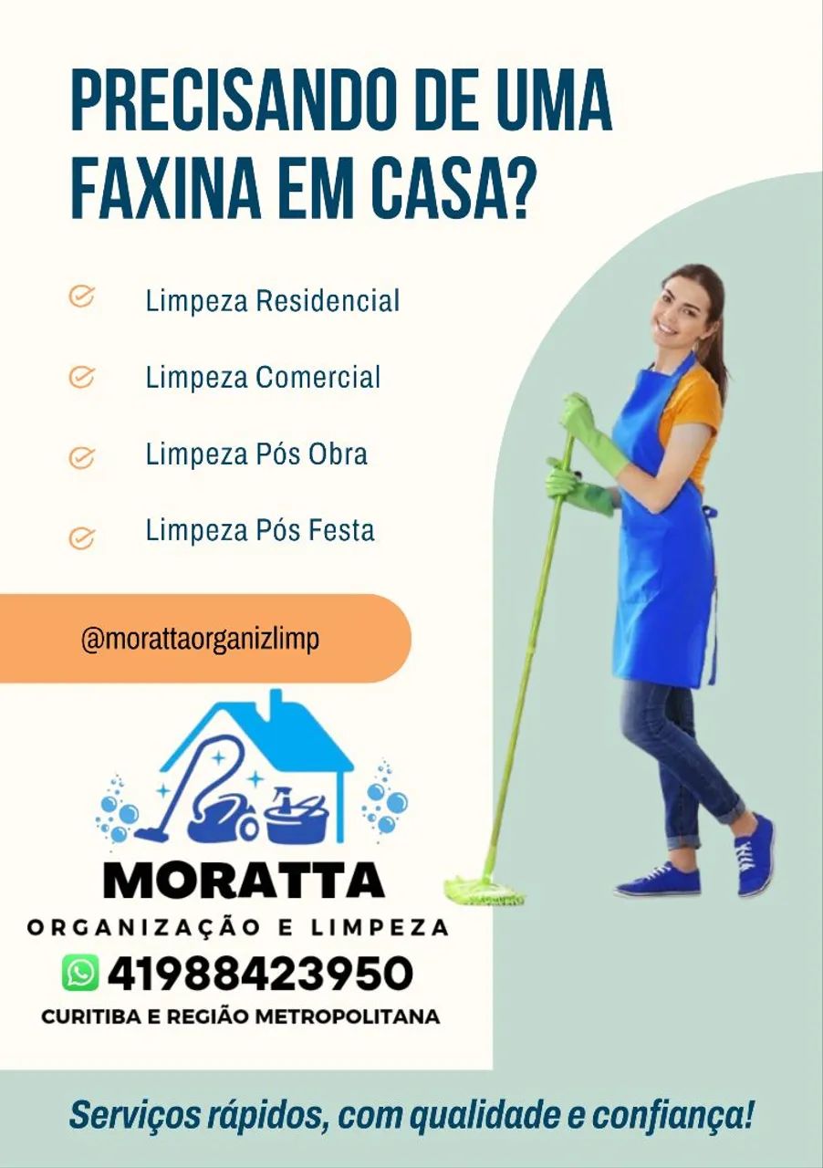 Serviço de Limpeza/Diarista 