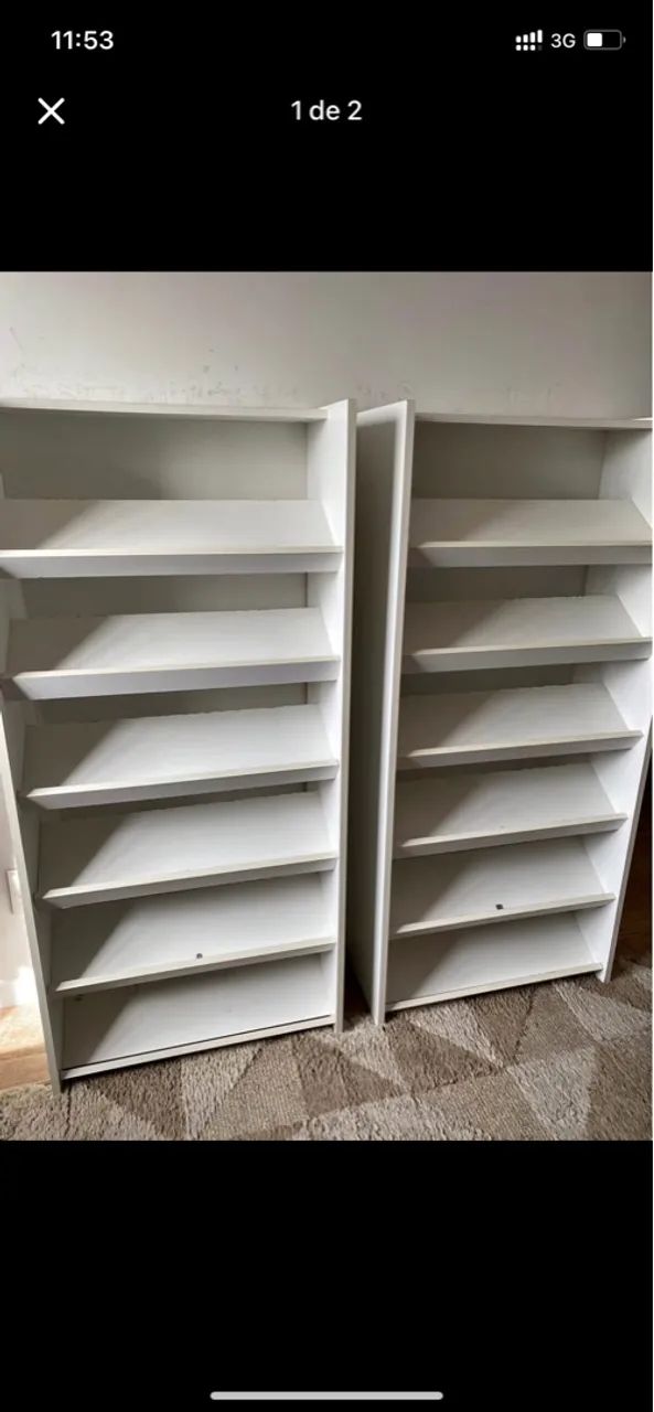 SAPATEIRA PRATELEIRA MADEIRA MDF NOVA