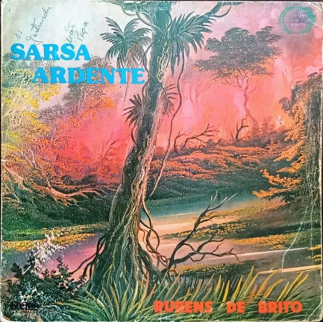 Lp Disco de Vinil Gospel Evangélico - Rubens De Brito - Sarsa Ardente - Raro