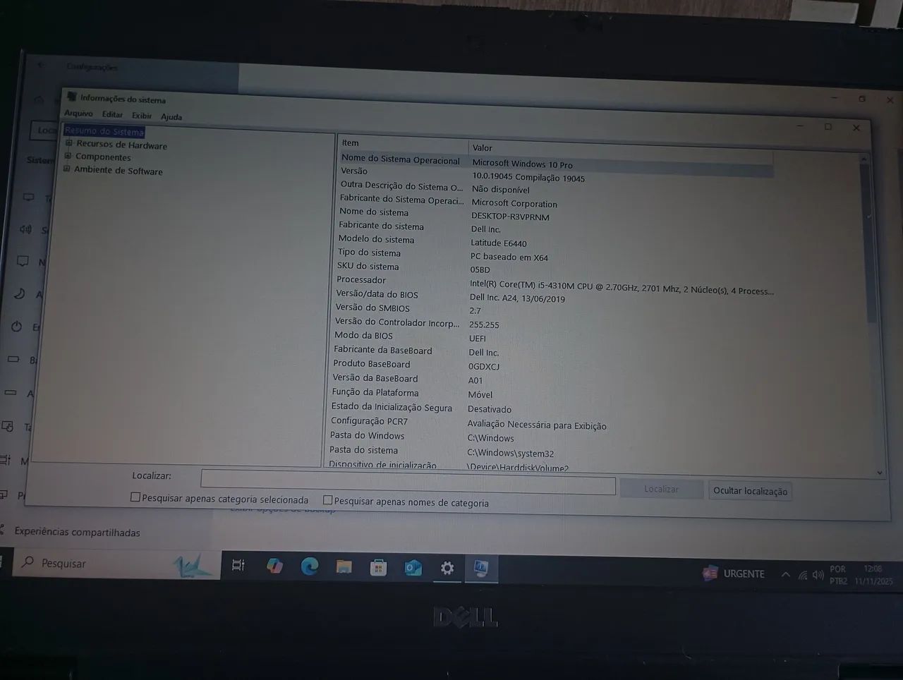 Dell Notebook Intel i5 8GB64385330817154123