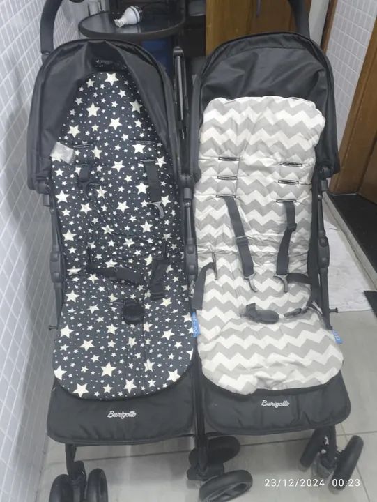 Carrinho de Bebê Duplo Twingo  - Foto 5