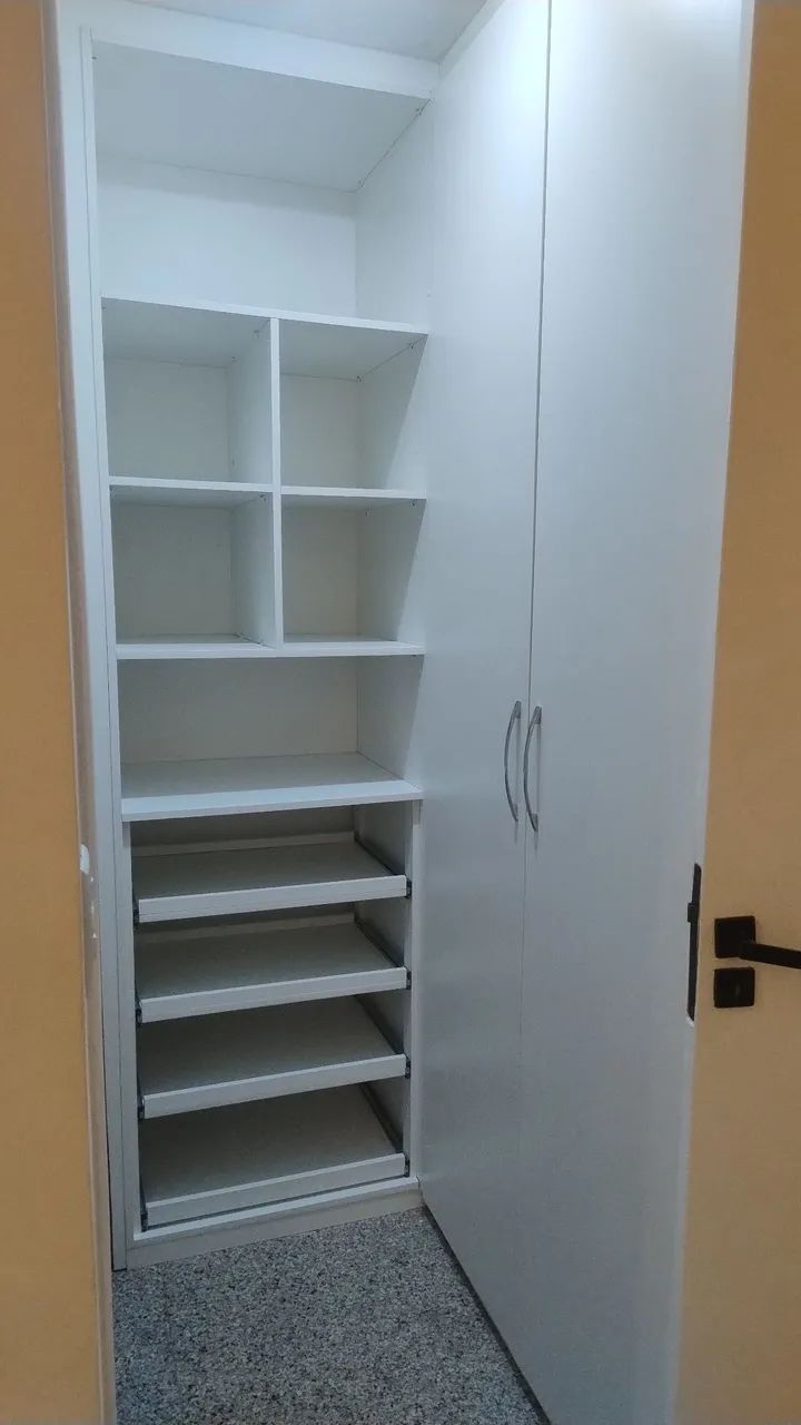 Guarda-Roupas Branco de 2 Portas com 3 Gavetas - Foto 2