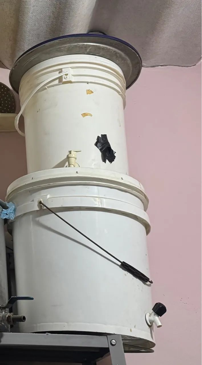 Balde fermentador para cervejas 