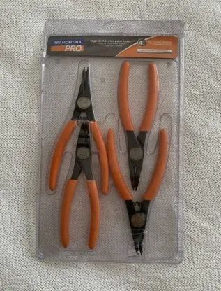 Kit Jogo de Alicates Anéis 7 Pol. Tramontina Pro - Foto 2