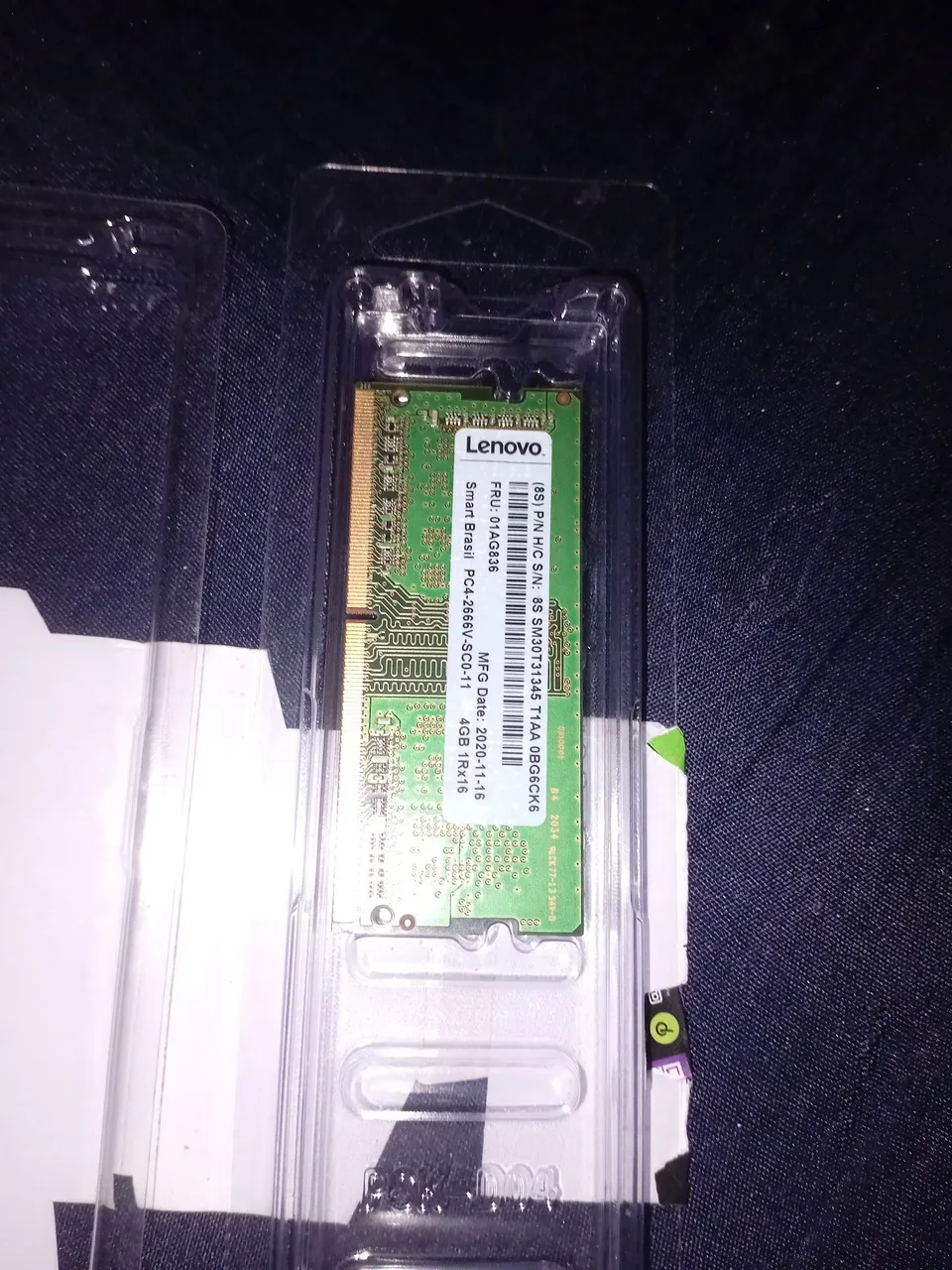 Memória RAM 4GB DDR4 Smart original