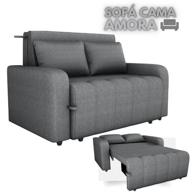 Sofá Cama MX Amora New Linho SR