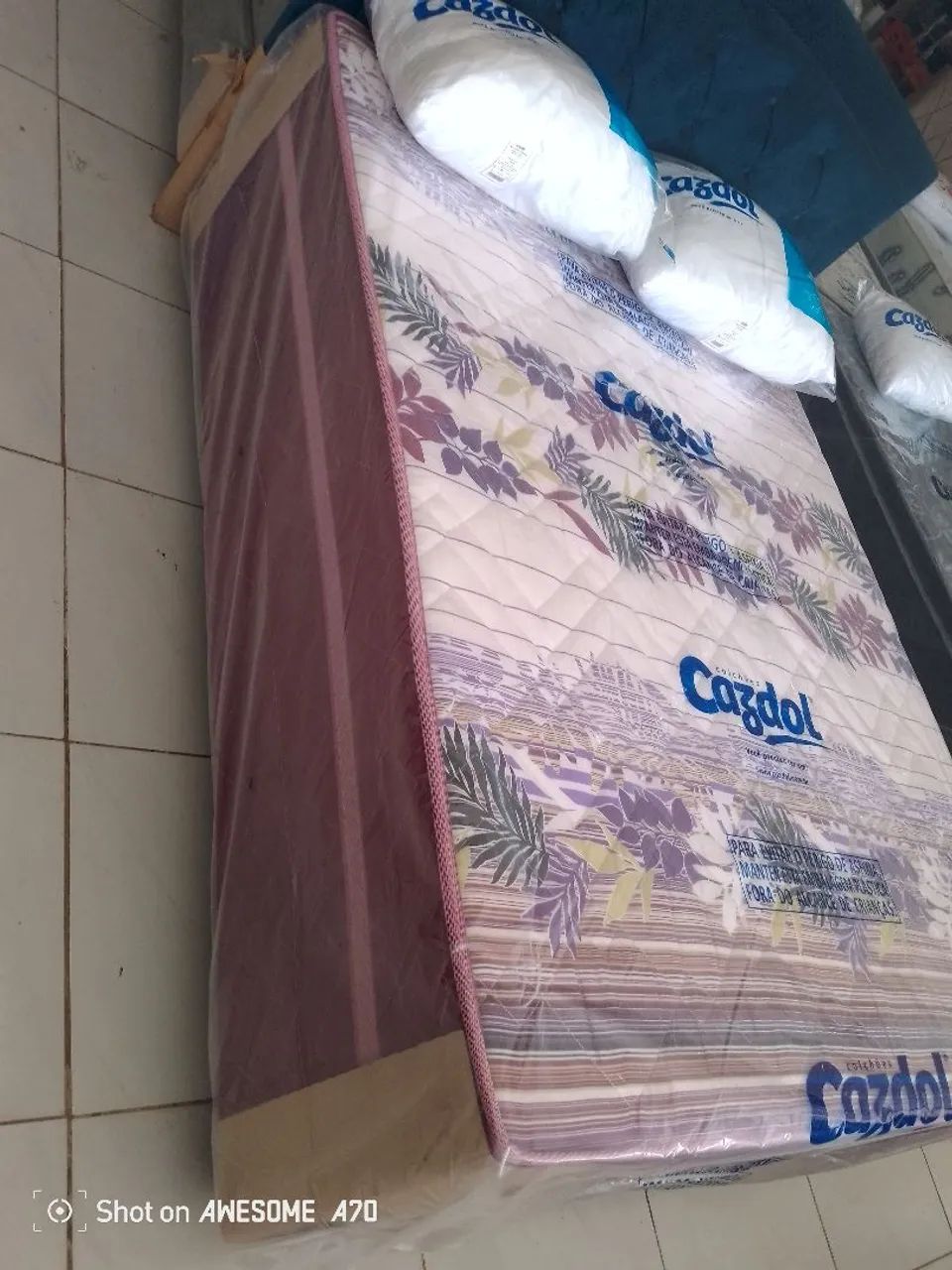 Cama box casal Cazdol Ortopédico Entrega grátis  - Foto 2