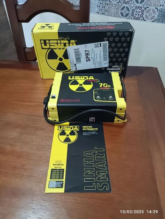 Usina Fonte e Carregador de Bateria 70A - Foto 5