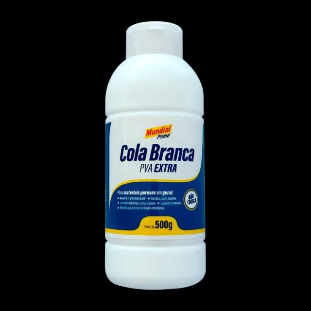 Cola Branca PVA Extra 500 G Mundial Prime