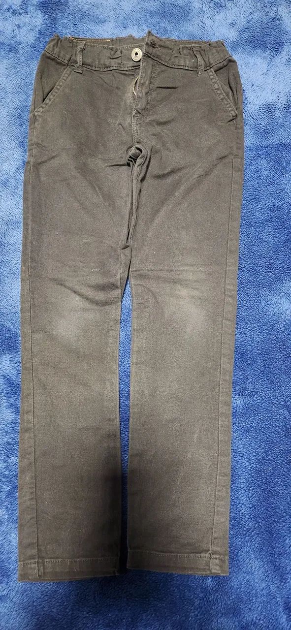 Calças infantis jeans e sarja slim - Foto 2