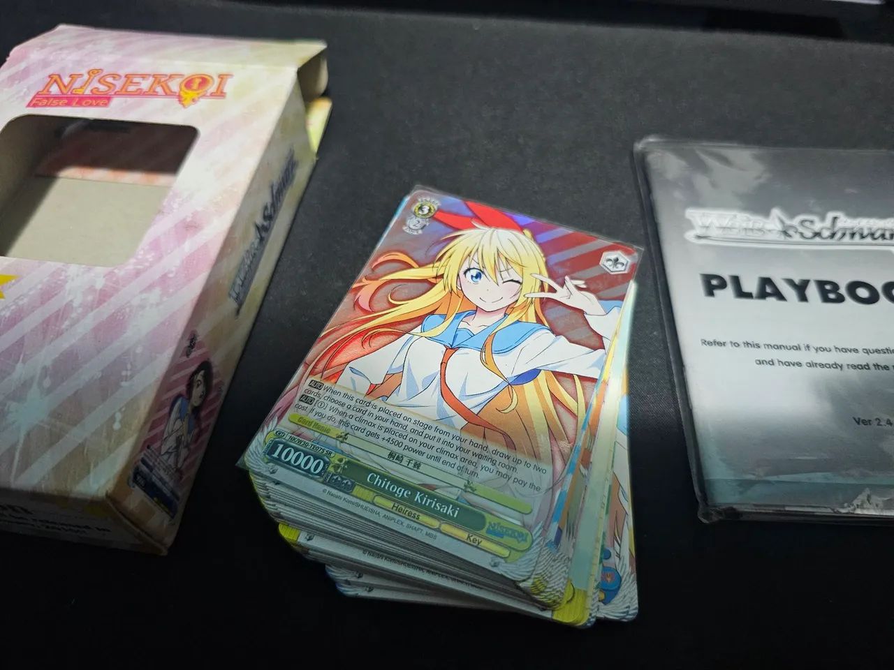 TCG Weiss Schwarz - Nisekoi - Trial Deck inglês - Foto 3