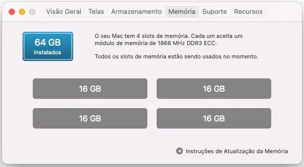 Apple Mac Pro 2013 Xeon 12 Core 2.7 GHz (12 núcleos