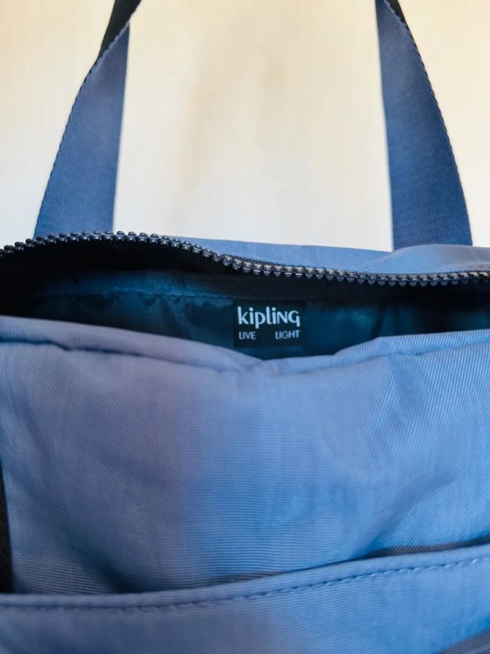Bolsa Kipling Defea Blue - Nova, Nunca Usada - Foto 3