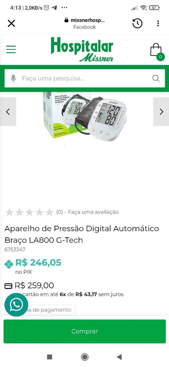 medidor de pressão arterial novo 