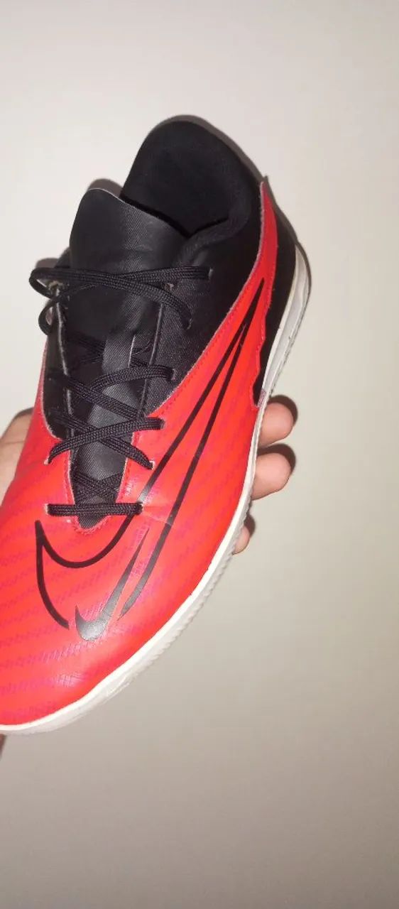 Nike Hypervenom Phantom Phantom Vermelha Futsal Chuteira De Futsal
