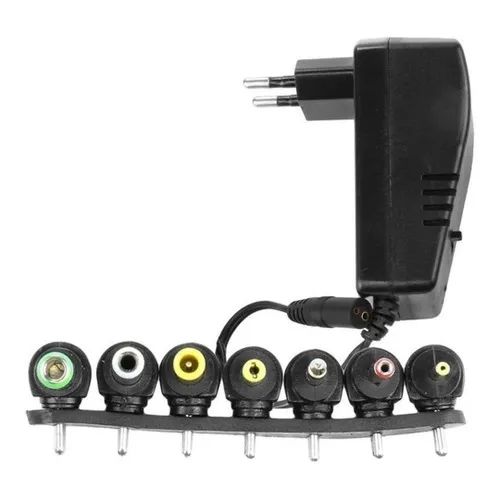 Fonte Universal 30W 3V 4.5V 6V 7.5V 9V 12V 3A 7 Plugues Bivolt Tomate MTT-001 - Foto 2