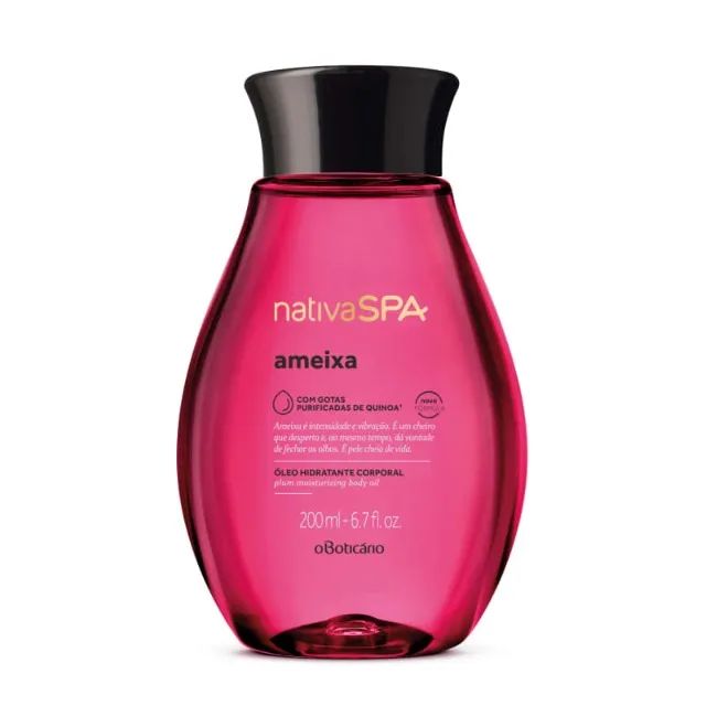 O boticário nativa spa ameixa óleo hidratante desodorante corporal - Foto 2