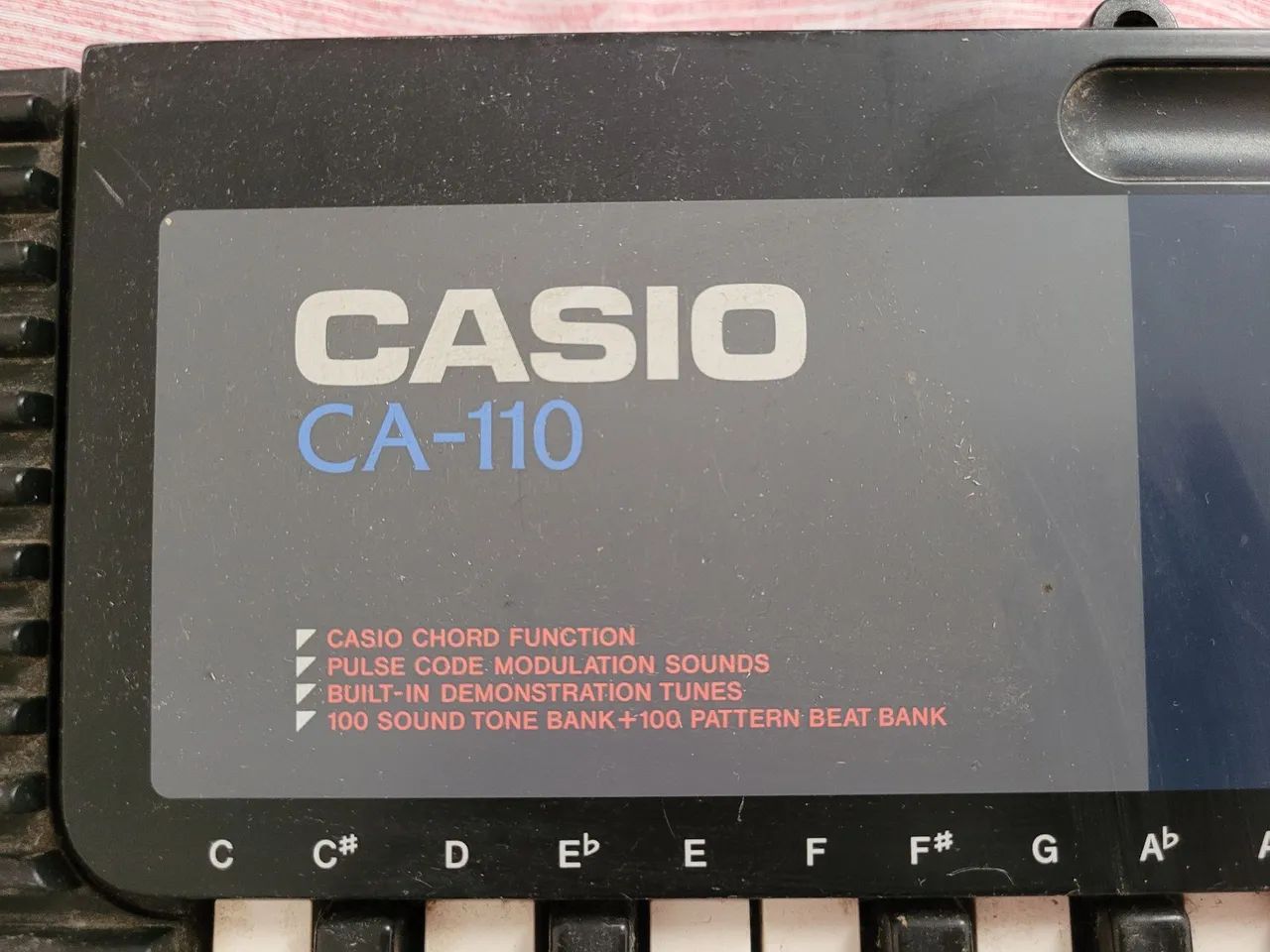 Vendo teclado casio CA-110