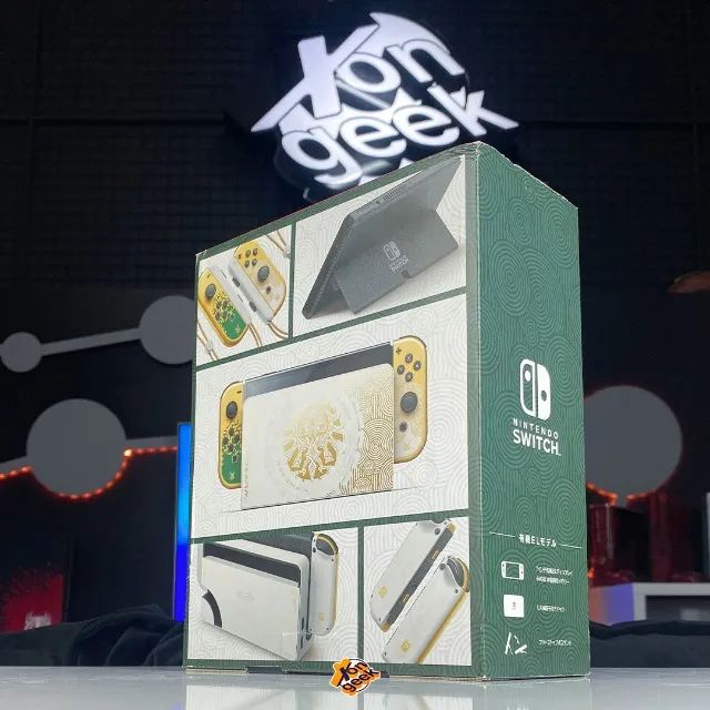 Nintendo Switch OLED Edição Especial Zelda Tears of the Kingdom | Versão Especial Original - Foto 2